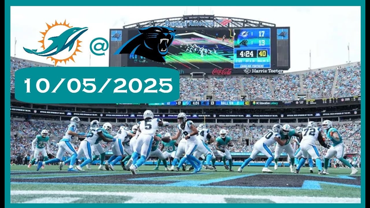 Every Panthers Offensive Snap From Game 5 Of The 2025 Season - Panthers vs Dolphins (10/05/2025)