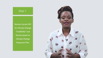 6c. Integrating a Climate Change Response Plan Into the Integrated Development Plan- IDP