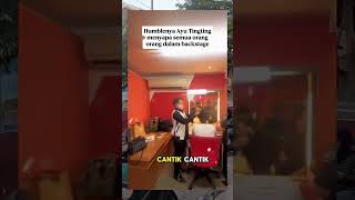 Salute to Ayu Tingting, a big star but still humble to everyone #artist #ayutingting