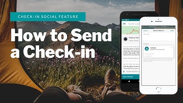 Guthook Guides Check-in Social Feature: How to Send a Check-in