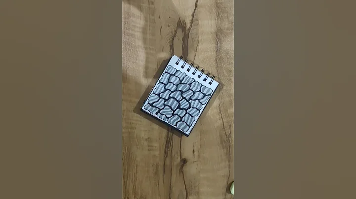 Easy Zentangle Doodle #doodle #zentangle #zentangleart #doodleart #arttherapy #pattern #zen #art