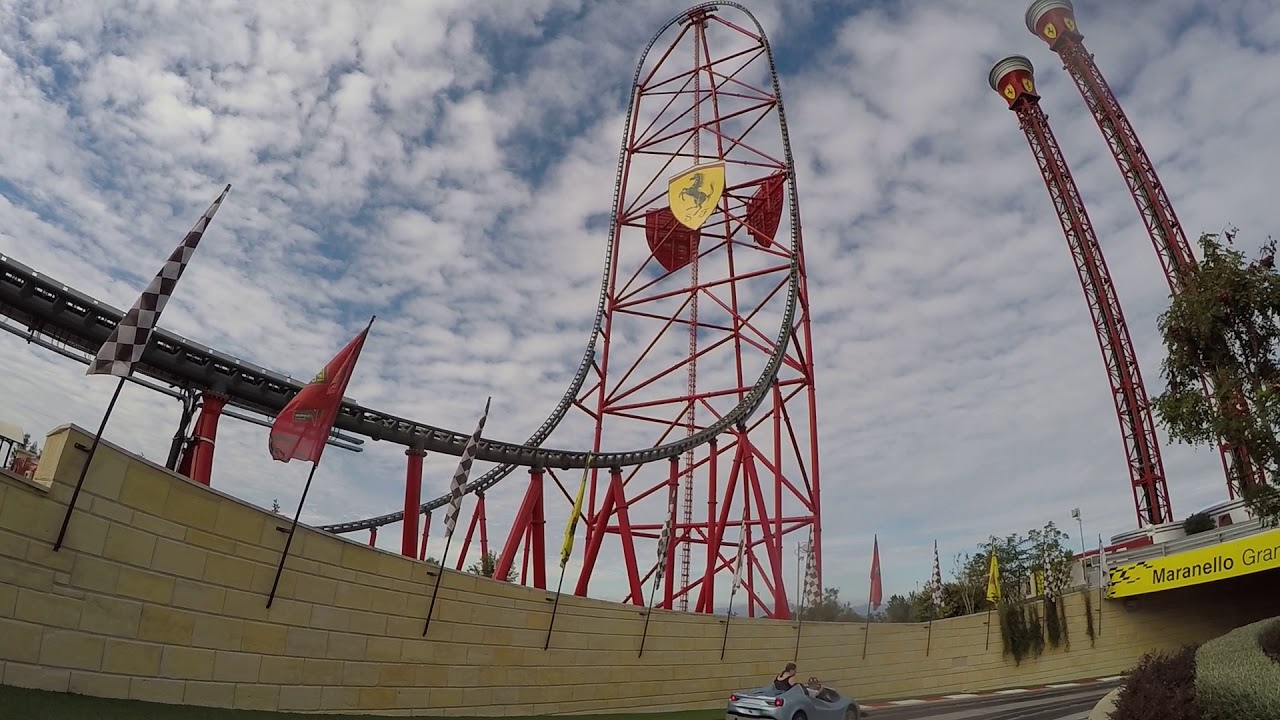 Maranello Grand Race (Onride) Video Ferrari Land PortAventura Barcelona 2017