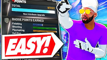 NBA 2K21 Tips: HOW TO GET SHOOTING BADGES ON A CENTER! FAST SHOOTING BADGE METHOD ON STRETCH BIG MAN