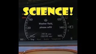 Fixing the Washer Fluid Indicator on a Mercedes S550... with SCIENCE!