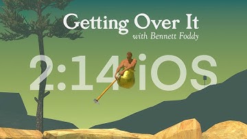 Getting Over It Speedrun 2:14 iOS