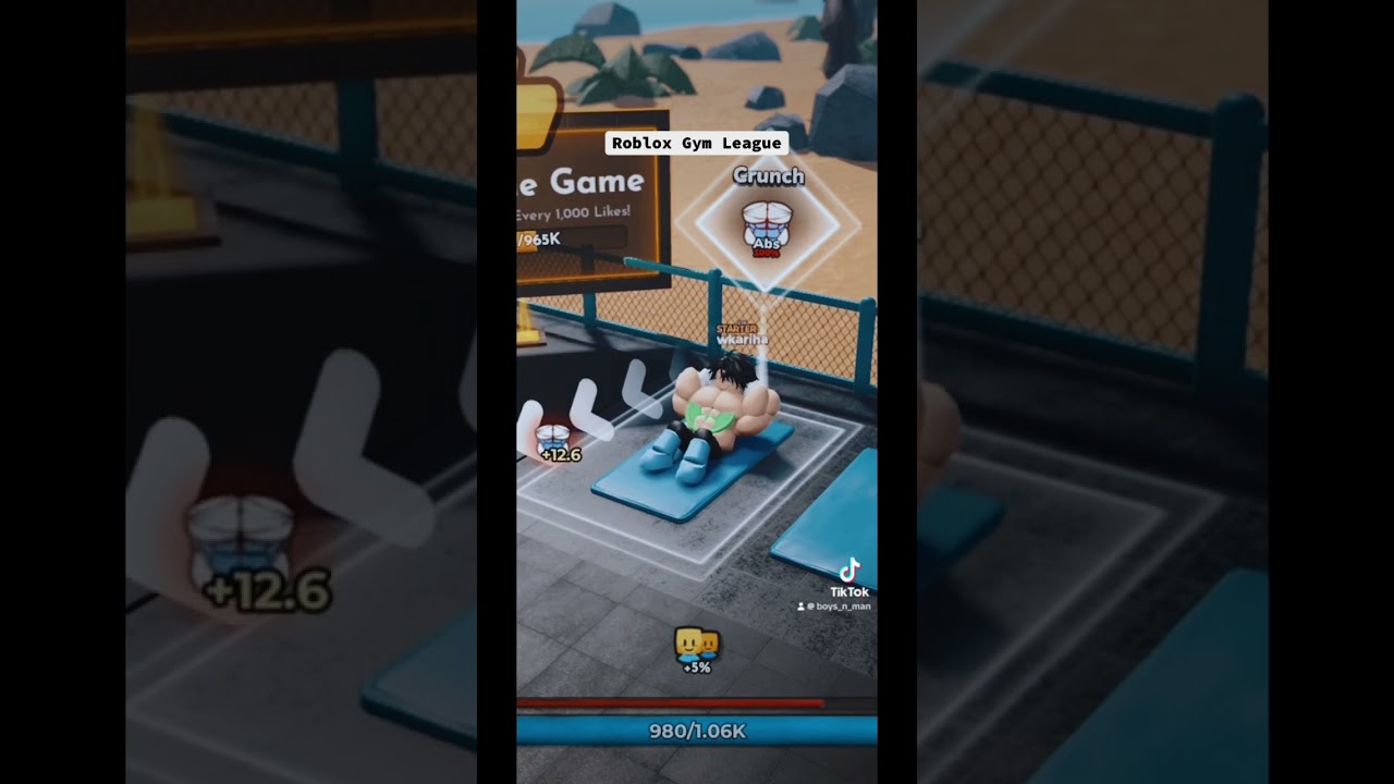 Wish I was addicted to gym like this 😭#shorts #roblox #gymleague #gaming