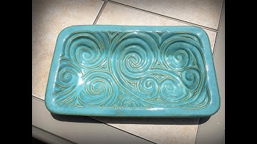 Creating a Carved Rectangular Platter in a Bamboo Tools Adjustable Rectangle Mold