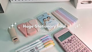 Huge aesthetic stationery haul | ft. Amazon