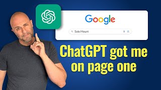 ChatGPT Prompt Tutorial to Improve Google SEO  Write Longer Keyword Optimized Articles & Long Blogs