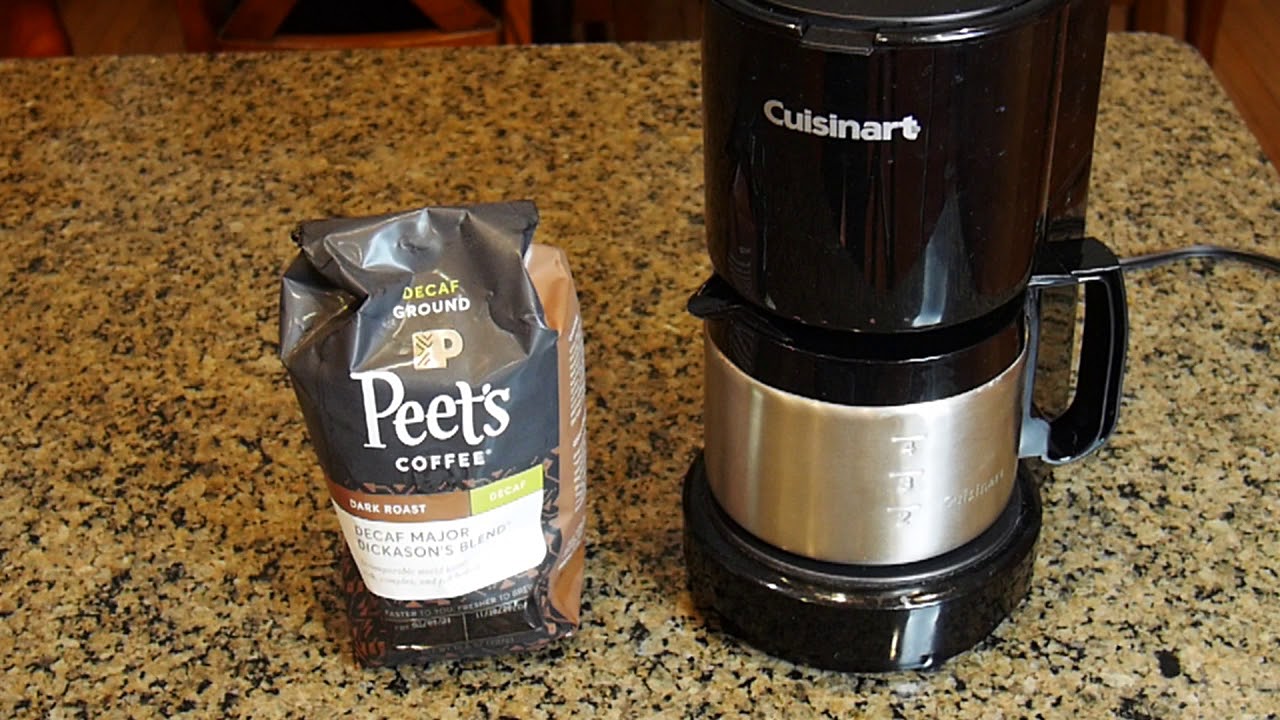 BEST DECAF DARK ROAST COFFEE Peet's Major Dickason's Blend, Dark Roast Ground Coffee REVIEW