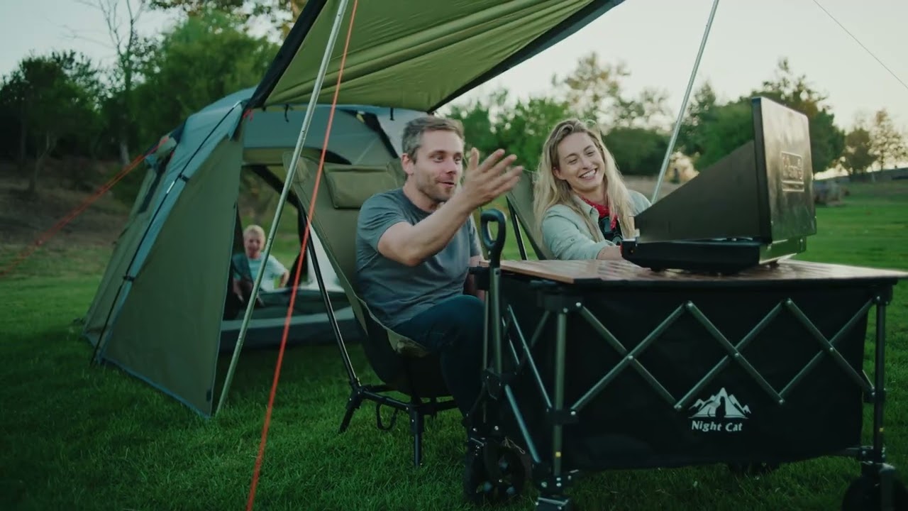 New released: Night Cat High-Back Camping Chair