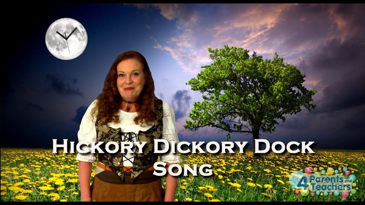 Hickory Dickory Dock Action Song | Mother Goose Nursery Rhyme