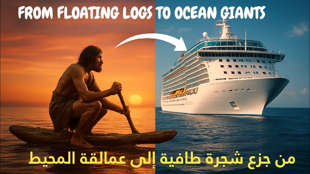 من جزع شجرة طافية إلى عمالقة المحيط 