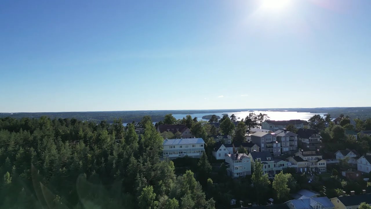 Tampere Drone 4K: Pispala, Pyynikki & Pyhäjärvi – Upeat ilmanäkymät aurinkoisena päivänä
