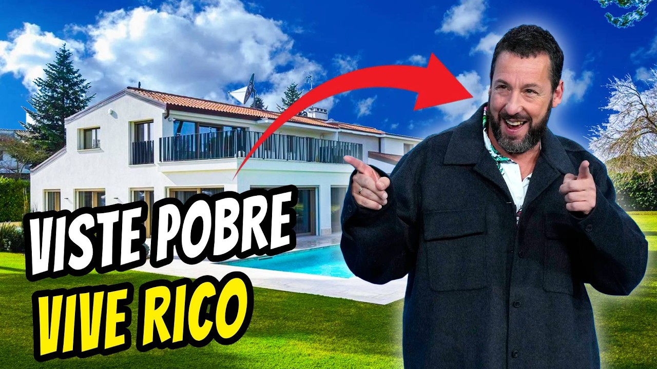 El Millonario que Viste como POBRE: Así vive Adam Sandler