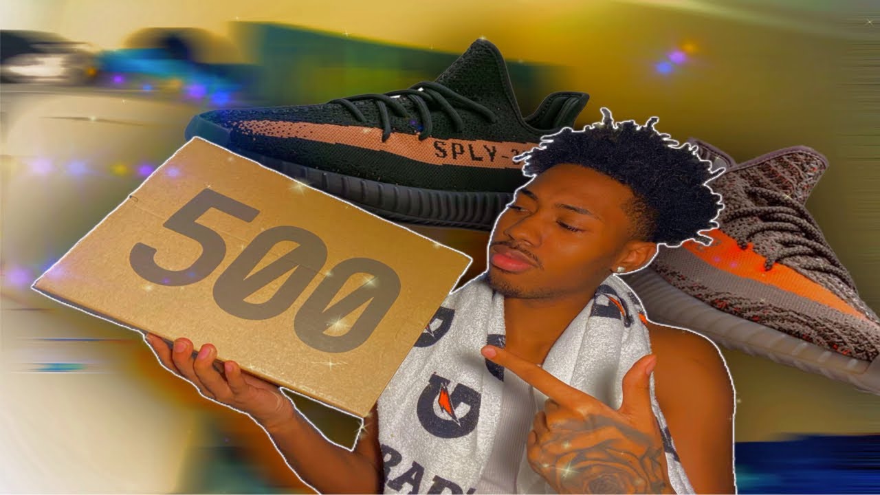 How To Lace Yeezy 500 Tutorial | Unboxing