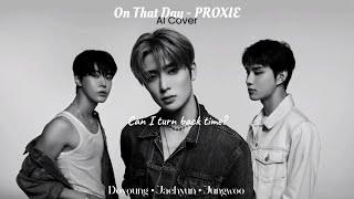NCT DOJAEJUNG (도재정) AI Cover - ตบปาก (On That Day) - Original : PROXIE