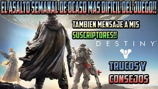 Destiny PS3 | Español - Asalto de Ocaso 