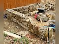 Natural Stone Foundation Build