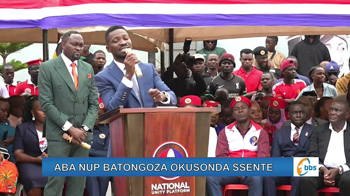 Kyagulanyi agamba abaali balowooza nti basaaga kati gabakanuse