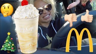 SEARCHING FOR MCDONALD'S EGGNOG SHAKE!