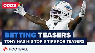 🏈 Betting NFL Teasers: Top Tips ✍️