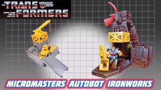 STILL Playing with TOYS? TRANSFORMERS G1 Micromasters Ironworks 4K video review. #transformers