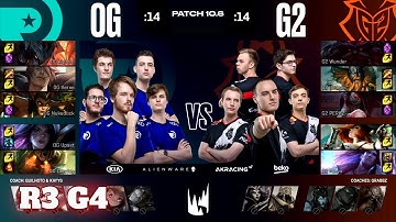 Origen vs G2 Esports - Game 4 | Round 3 PlayOffs S10 LEC Spring 2020 | OG vs G2 G4