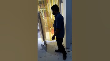 MEGA MART: INSTALLATION 1 UNIT EAS ANTI-THEFT SYSTEM type ES001 AM 58 KHZ