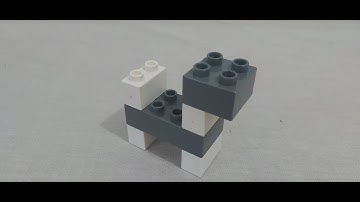 How to build a Puppy from building blocks (LEGO, duplo, LEPIN, DIY, large blocks)