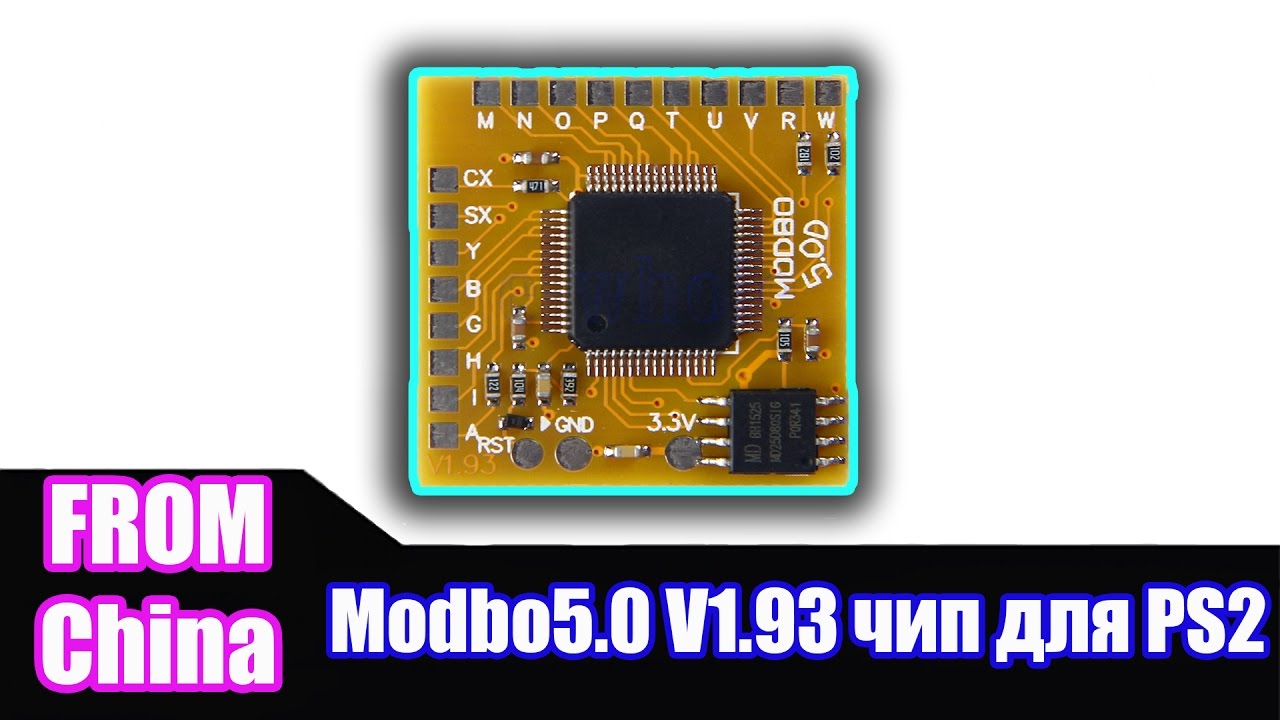 №36: Посылка из Китая: Чип Modbo 5.0 V1.93 для playstation 2