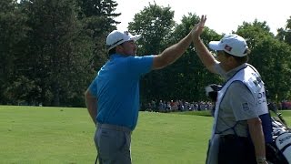 Graeme McDowell holes masterful approach for eagle at RBC Canadian