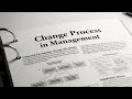 Change process steps | Organisational change & development | BBA MBA B.com #changemanagement #mba