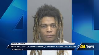 EPD: Man accused of attacking, sexually assaulting woman in Evansville