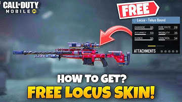 *NEW* Unlock FREE Locus - Tokyo Bound skin | Free sniper skin | Free skin in Cod mobile 2023
