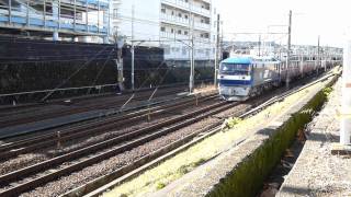 EF210-169号機　東海道線桜橋付近通過