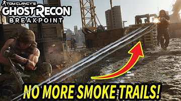 This MOD now Removes BULLET TRACERS And SMOKE TRAILS! Ghost Recon Breakpoint