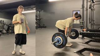 Heavy Stiff Leg Deadlifts