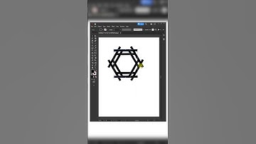 Abstract Hexagon in Adobe illustrator #illustratortutorial