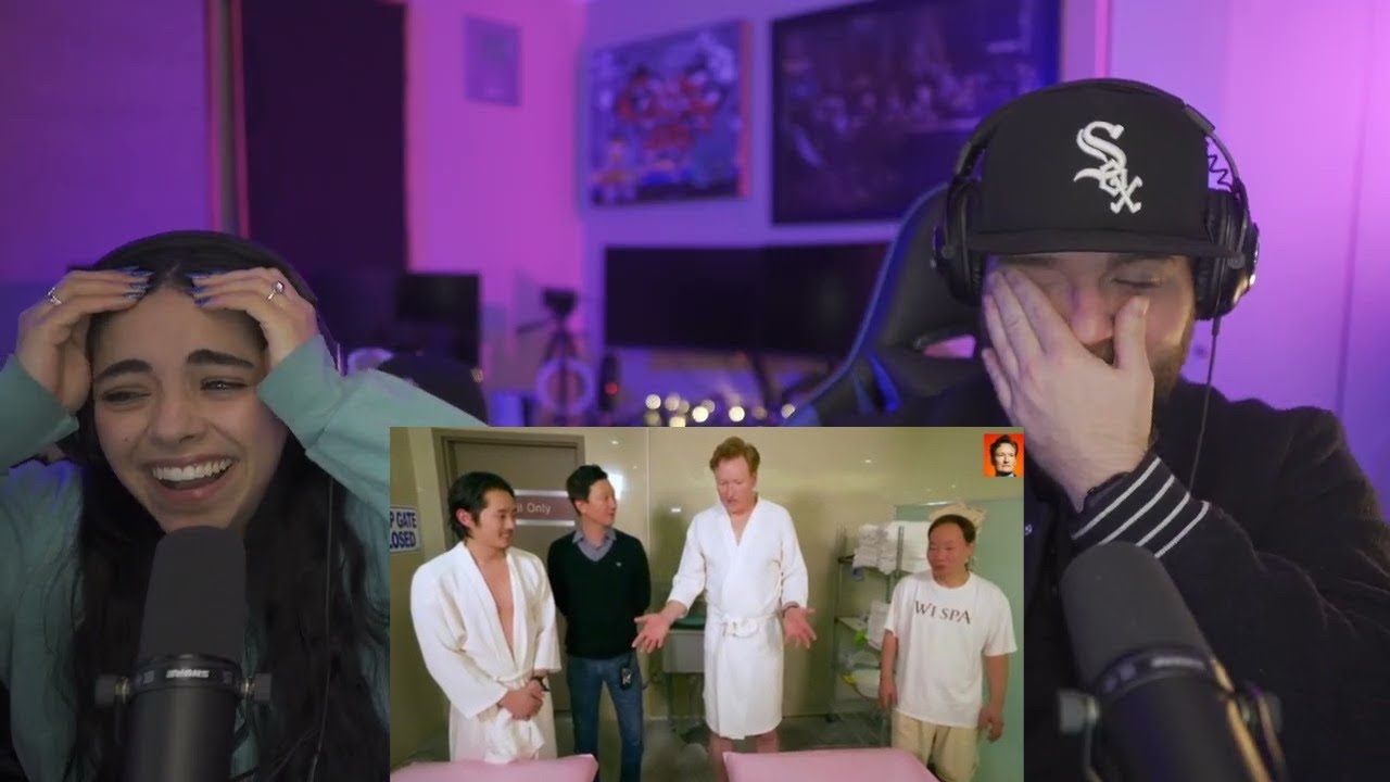 Стивен Юн и Конан посещают корейский спа-салон. КОНАН на TBS