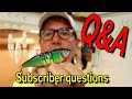 Lure Maker Q&amp;A, Subscriber questions answered?