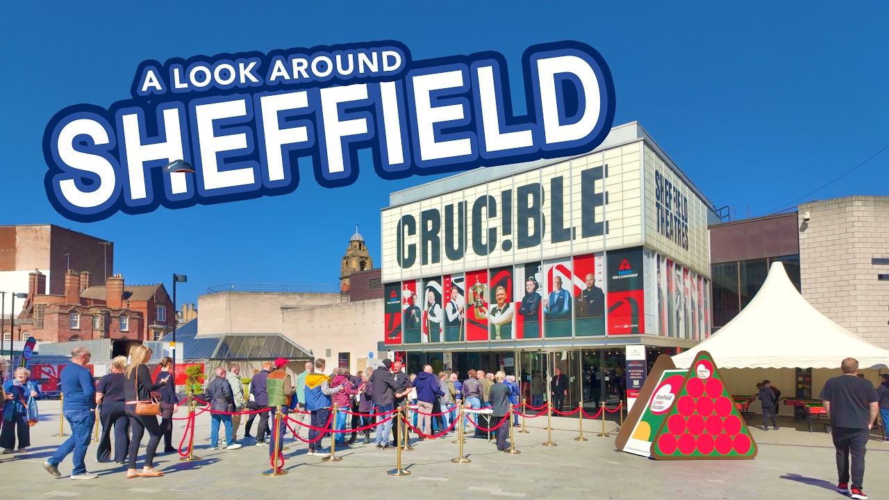 SHEFFIELD | A tour of Sheffield City Centre, the Steel City!
