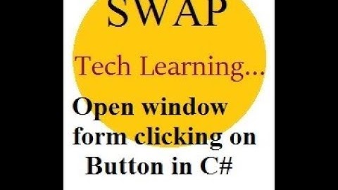 Open New Form Clicking on Button in C# .net