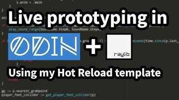 Prototyping in Odin + Raylib: Top-down adventure game