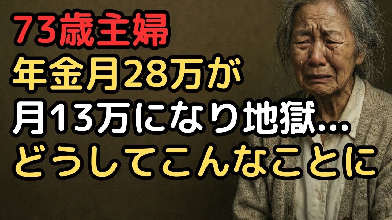 「夫の年金に私の年金を足せば月28万円」計算が甘すぎた73歳妻…夫が亡くなって年金が半分以下になった地獄の3年間