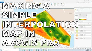 ArcGIS Pro - Quick Guide 04: Making a simple interpolation map
