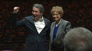 El venezolano Dudamel ve un “sueño cumplido” como director de la Filarmónica de NY | AFP