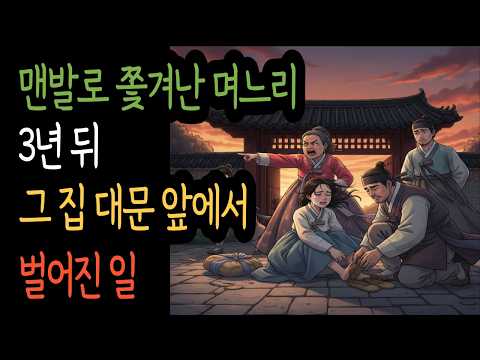 부모님을 여의고 갈곳없는 젖먹이 남동생을 업고 시집간 지혜로운 누이 | 옛날이야기 | 야담 | 오디오북 | 수면동화 | 민담 | 오디오북