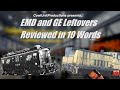 Emd and ge leftovers reviewed in 10 words or less