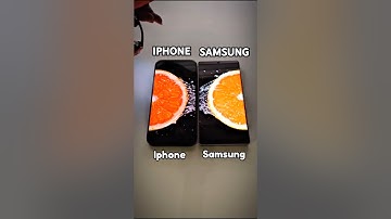 Iphone Vs Samsung Display 📱